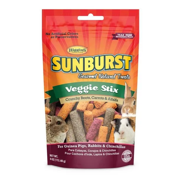 4 oz. Higgins Sunburst Veggie Stix - Treat